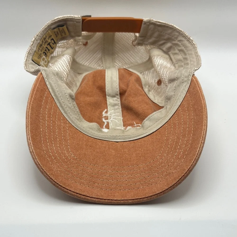 Gaylord Opryland Embroidered Logo Trucker Hat - Peachy Rust & Cream